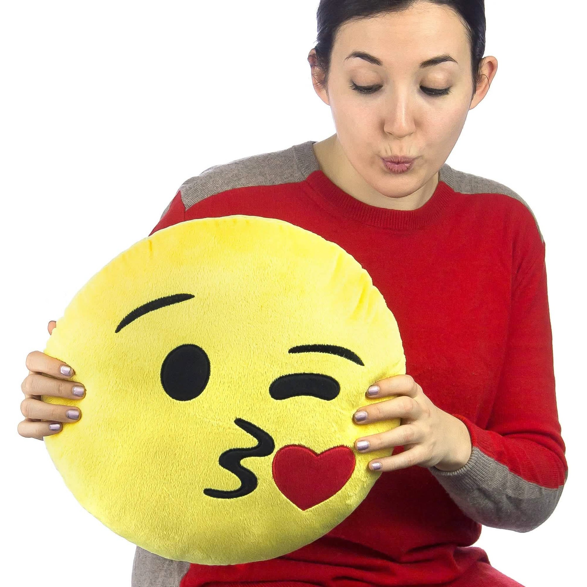 Emoticon Plush Decorative Pillows - Assorted Styles DailySale