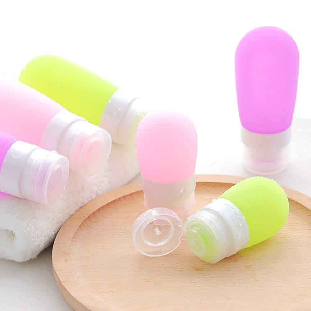 Empty Silicone Portable Travel Packing Press Bottle DailySale
