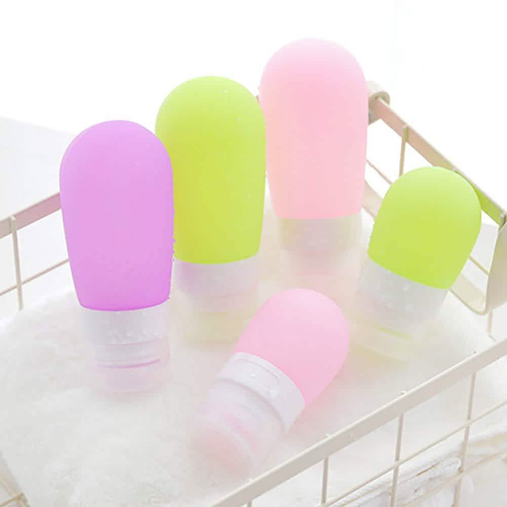 Empty Silicone Portable Travel Packing Press Bottle DailySale