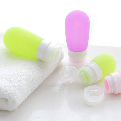 Empty Silicone Portable Travel Packing Press Bottle DailySale