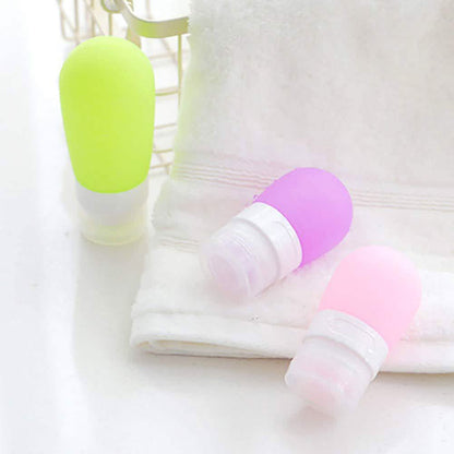 Empty Silicone Portable Travel Packing Press Bottle DailySale