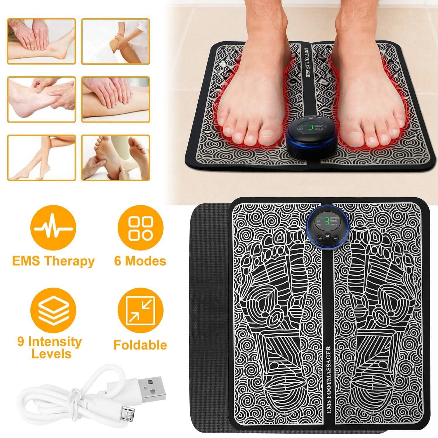 EMS Foot Massage Pad Electric Stimulator DailySale