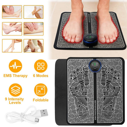 EMS Foot Massage Pad Electric Stimulator DailySale