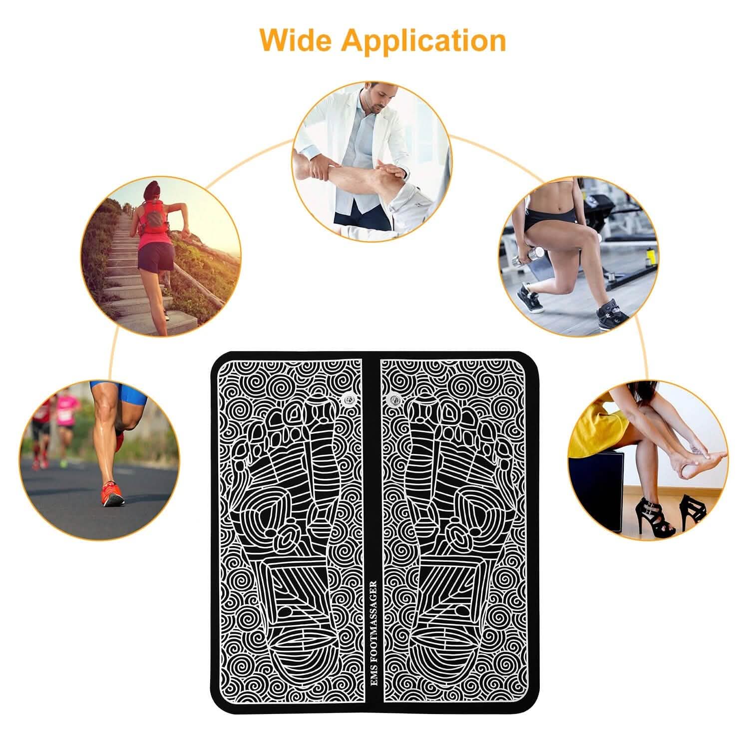 EMS Foot Massage Pad Electric Stimulator DailySale