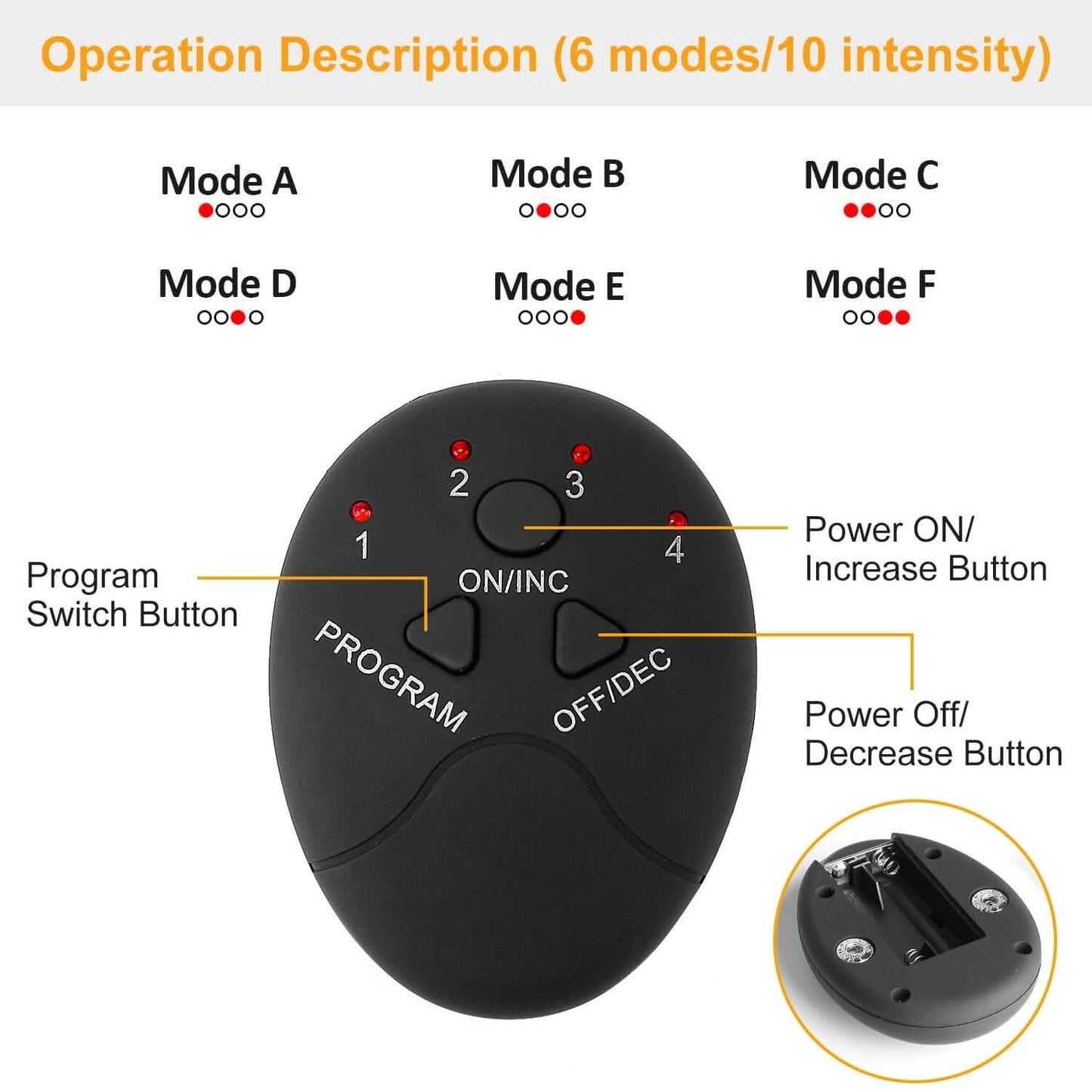 EMS Foot Massage Pad Electric Stimulator DailySale