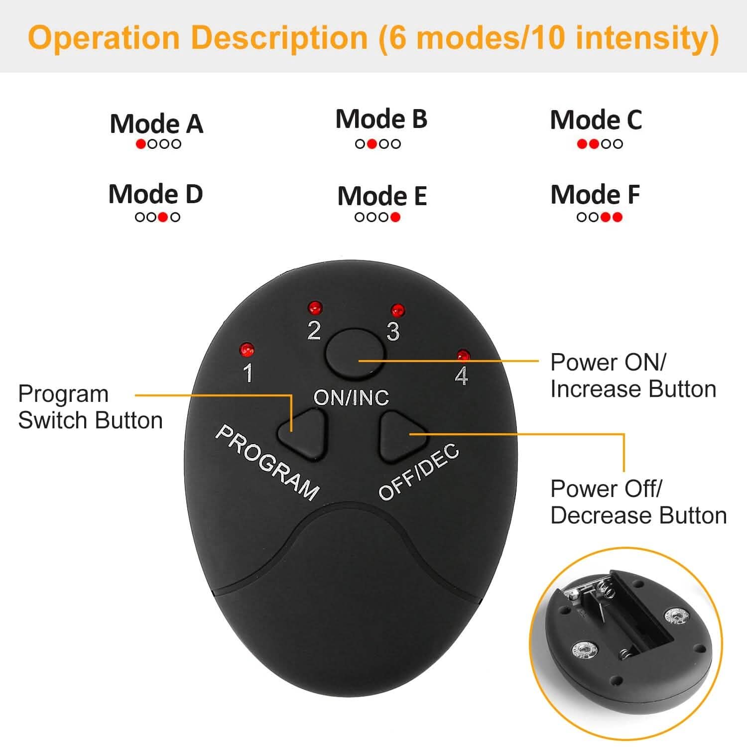 EMS Foot Massage Pad Electric Stimulator DailySale