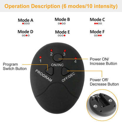 EMS Foot Massage Pad Electric Stimulator DailySale