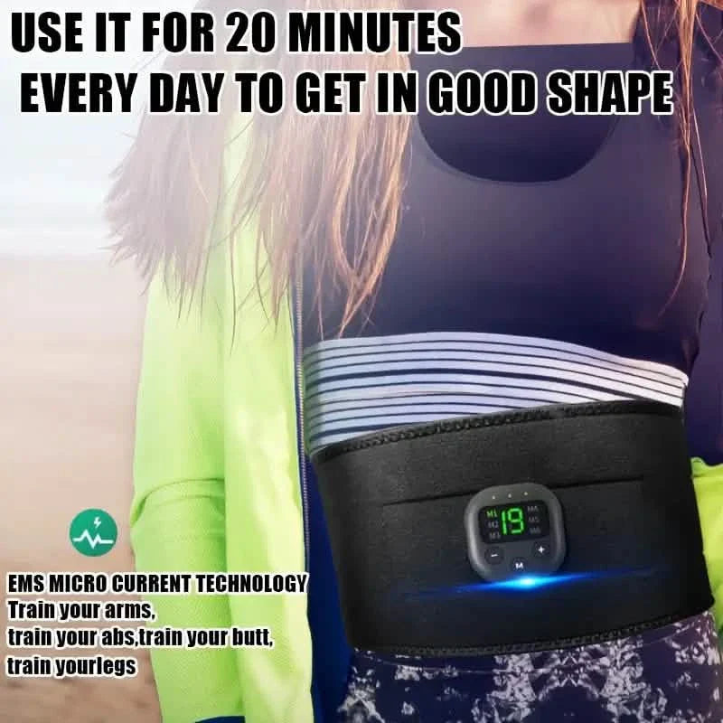 Ems Muscle Stimulator 6 Massage Modes Abdominal Pulse Trainer DailySale