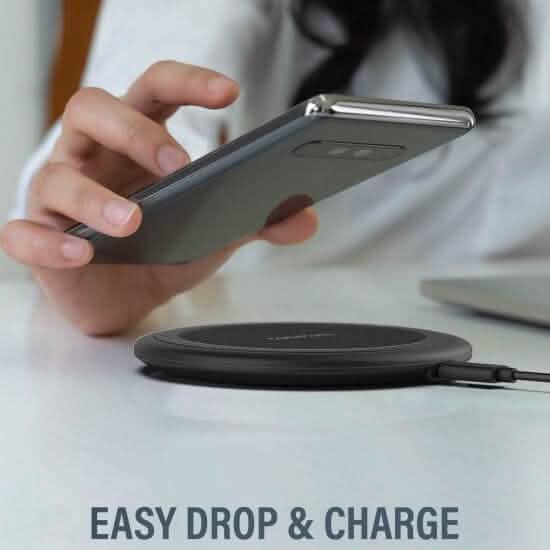 Encased Wireless Charging Qi Pad (Fast Charging) Ultra Thin Charger for iPhone and Android Devices DailySale