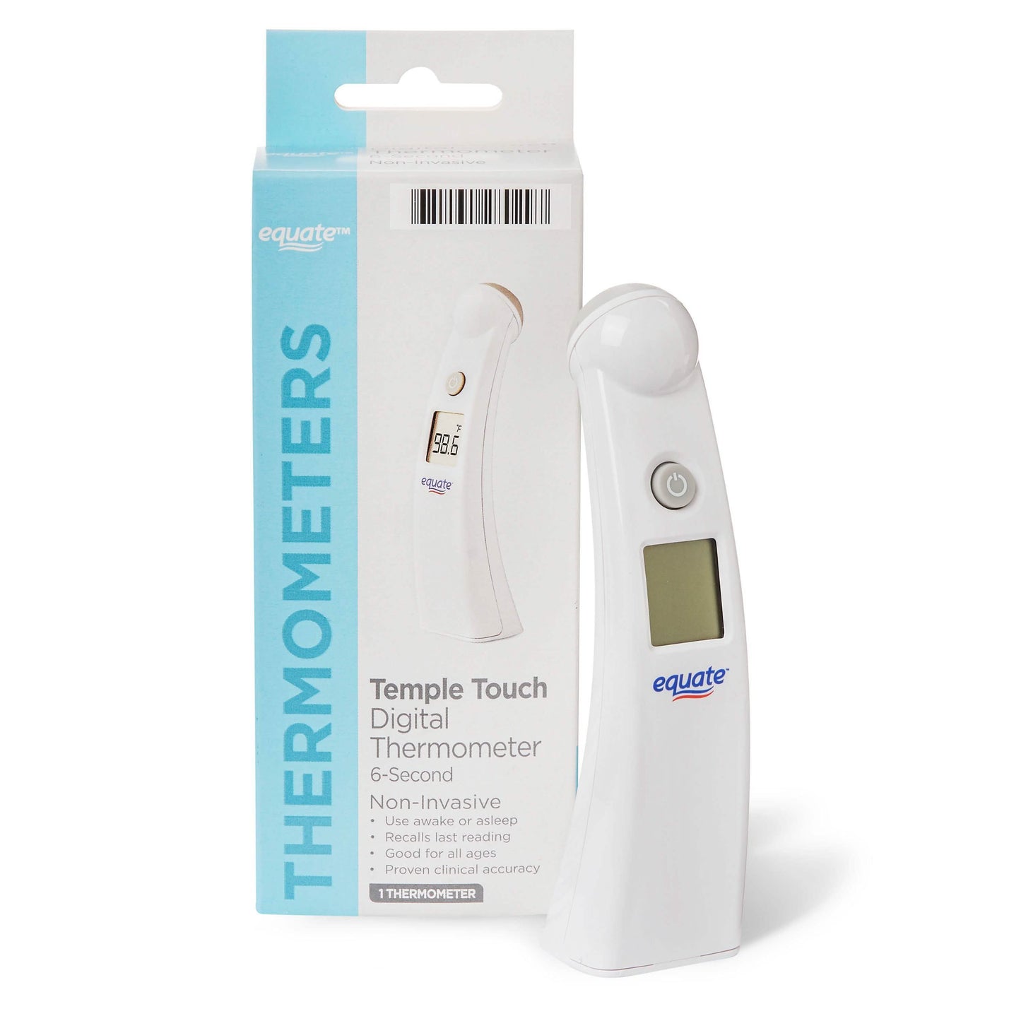 Equate Temple Touch 6-Second Digital Thermometer DailySale