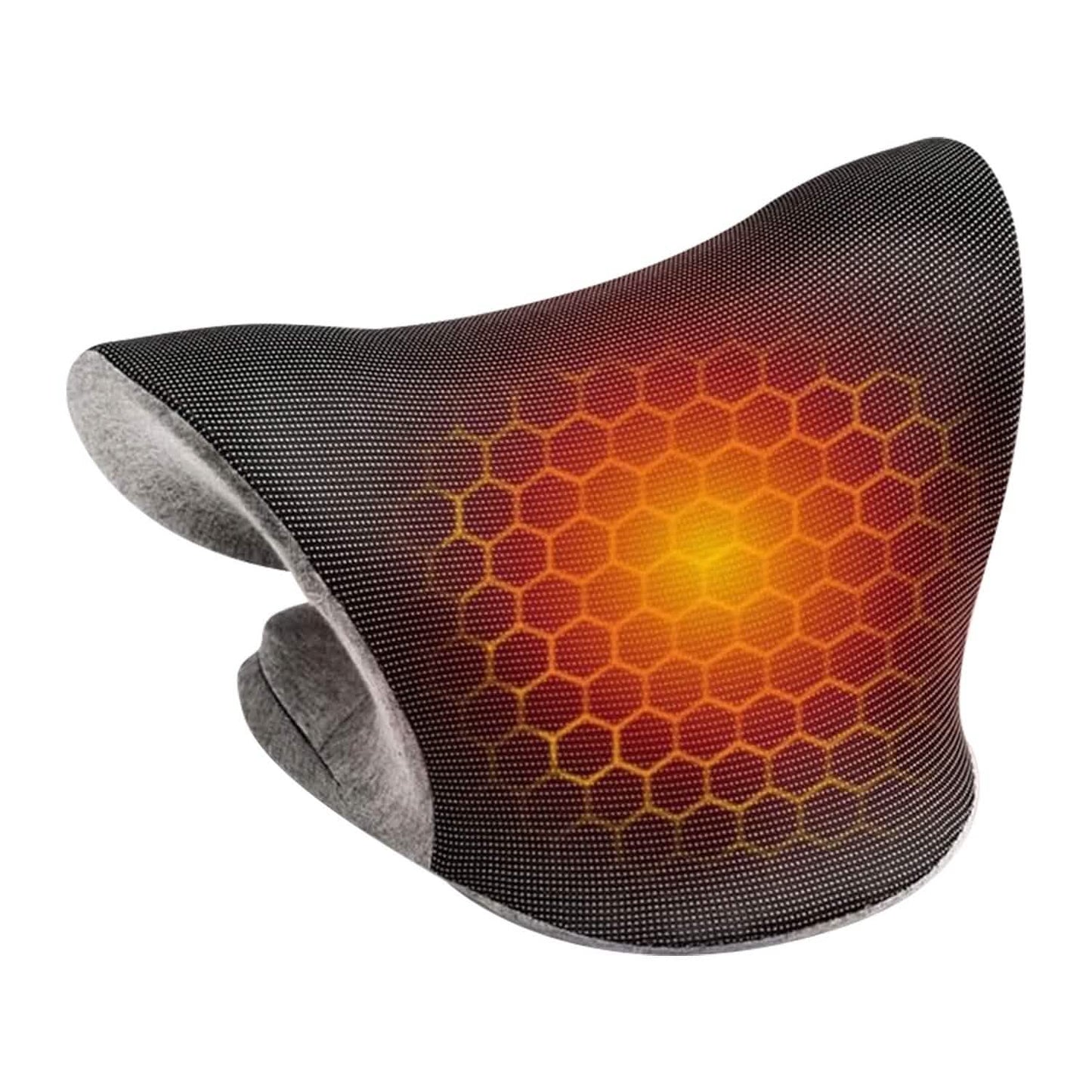 Ergonomic Heated Neck Stretcher Cervical Traction Therapy Pillow with Graphene Heating Pad DailySale