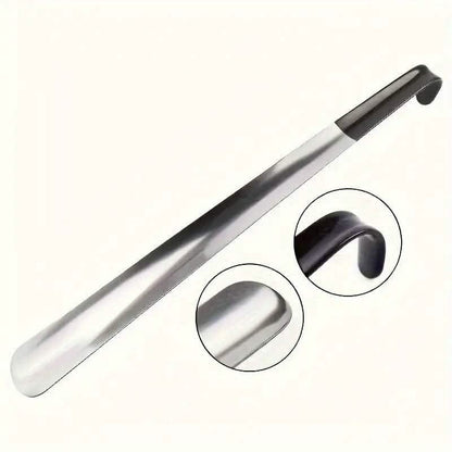 Ergonomic Stainless Steel Easy Grip Long Handle Shoe Horn DailySale