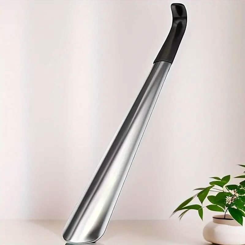 Ergonomic Stainless Steel Easy Grip Long Handle Shoe Horn DailySale