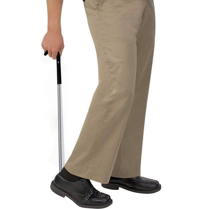 Ergonomic Stainless Steel Easy Grip Long Handle Shoe Horn DailySale