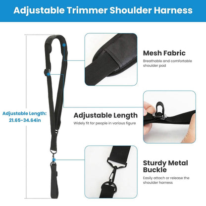 Ergonomic Trimmer Handle Grip with Shoulder Strap DailySale