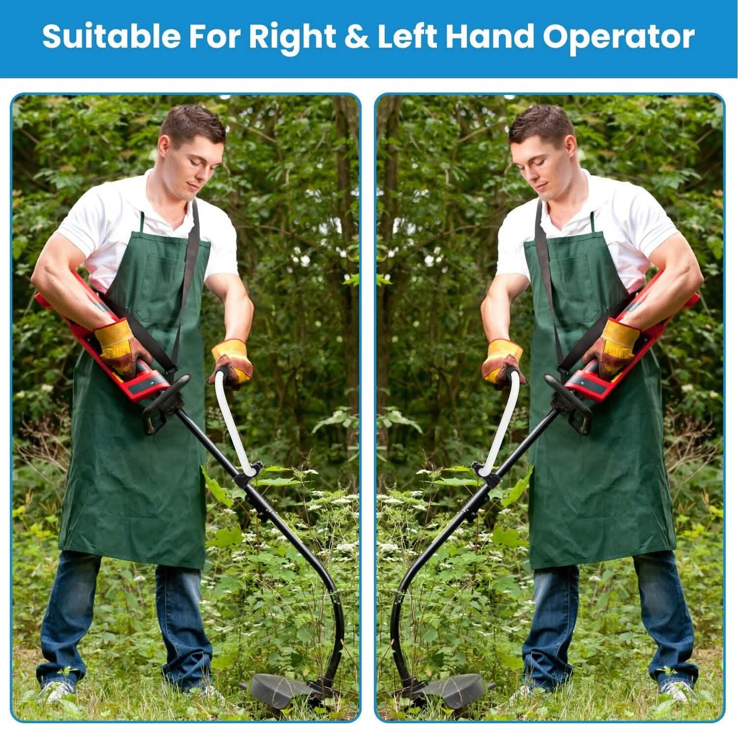 Ergonomic Trimmer Handle Grip with Shoulder Strap DailySale