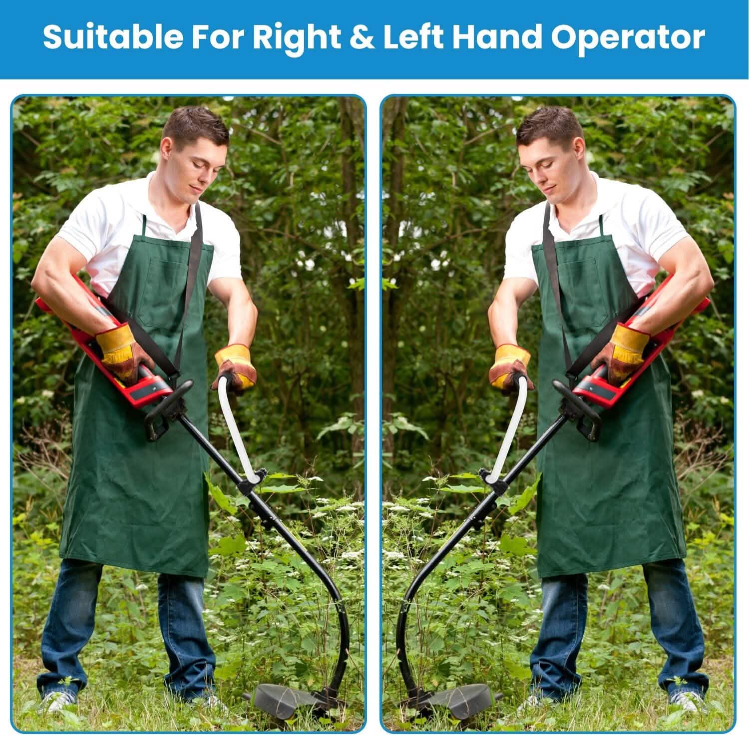 Ergonomic Trimmer Handle Grip with Shoulder Strap DailySale