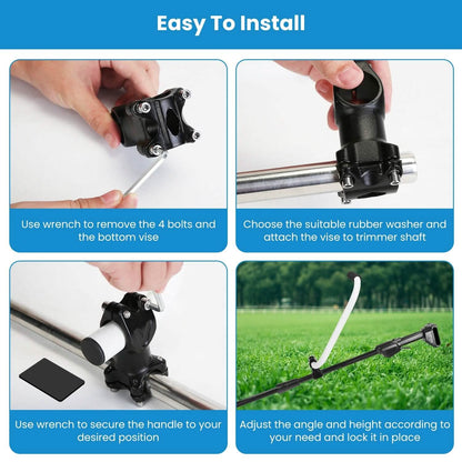 Ergonomic Trimmer Handle Grip with Shoulder Strap DailySale