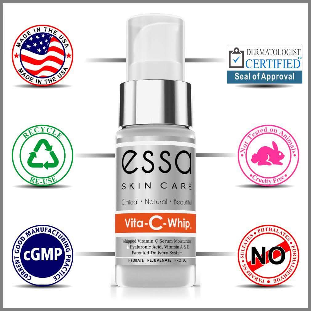 Essa Skin Care Vita-C-Whip Hydrating Serum with Vitamin A and E DailySale
