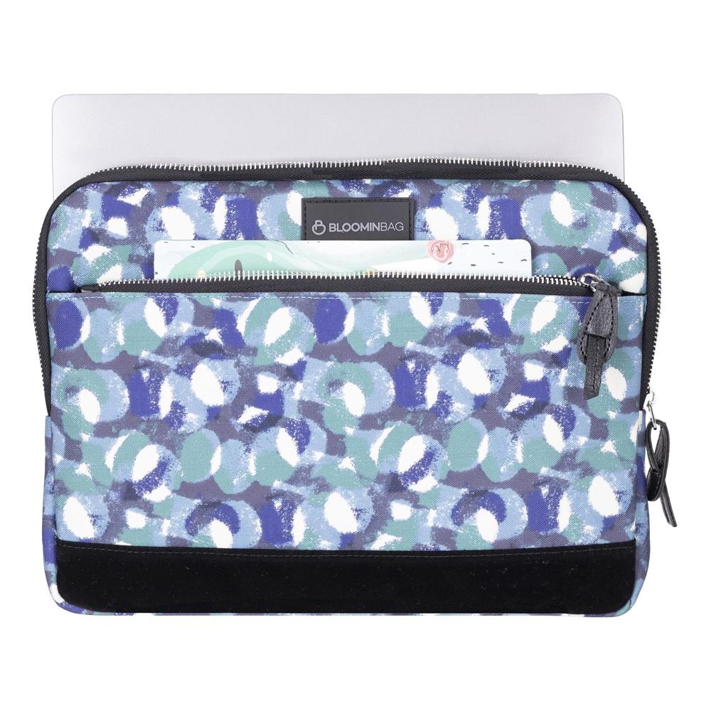 Eternal Circles 13 Inch Laptop / MacBook Sleeve Mizuri Leather