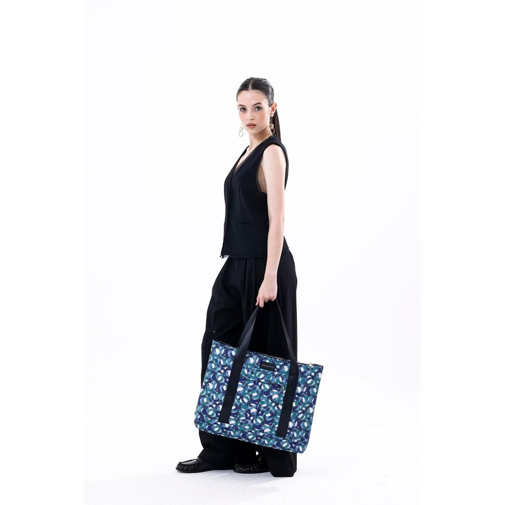 Eternal Circles Tote Bag Mizuri Leather