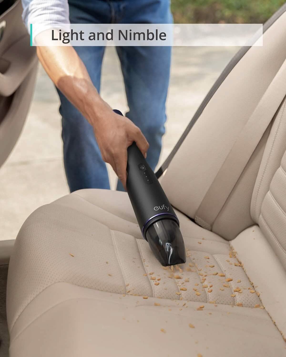 eufy by Anker, HomeVac H11, Cordless Handheld Vacuum Cleaner, Ultra-Lightweight (Refurbished) DailySale