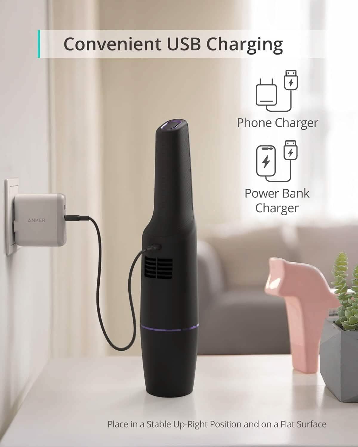 eufy by Anker, HomeVac H11, Cordless Handheld Vacuum Cleaner, Ultra-Lightweight (Refurbished) DailySale