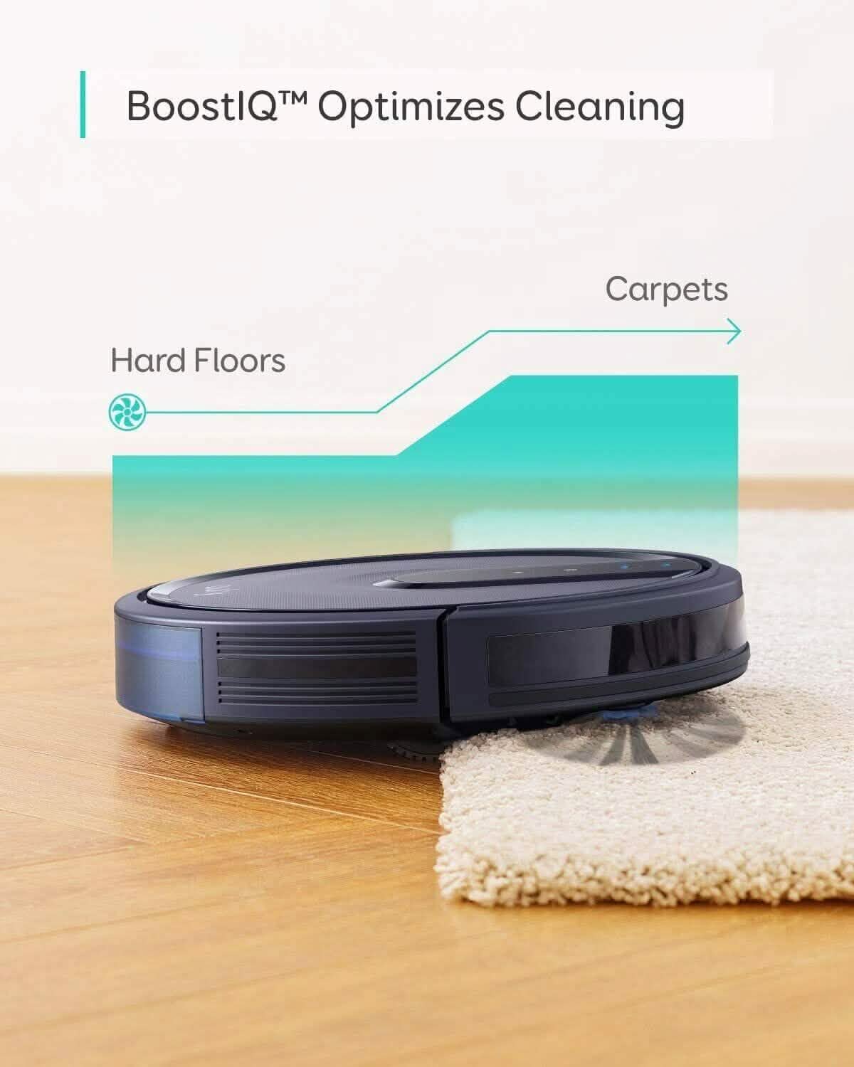eufy RoboVac 25C Robotic Vacuum Cleaner Wi-Fi Smart Robot (Refurbished) DailySale