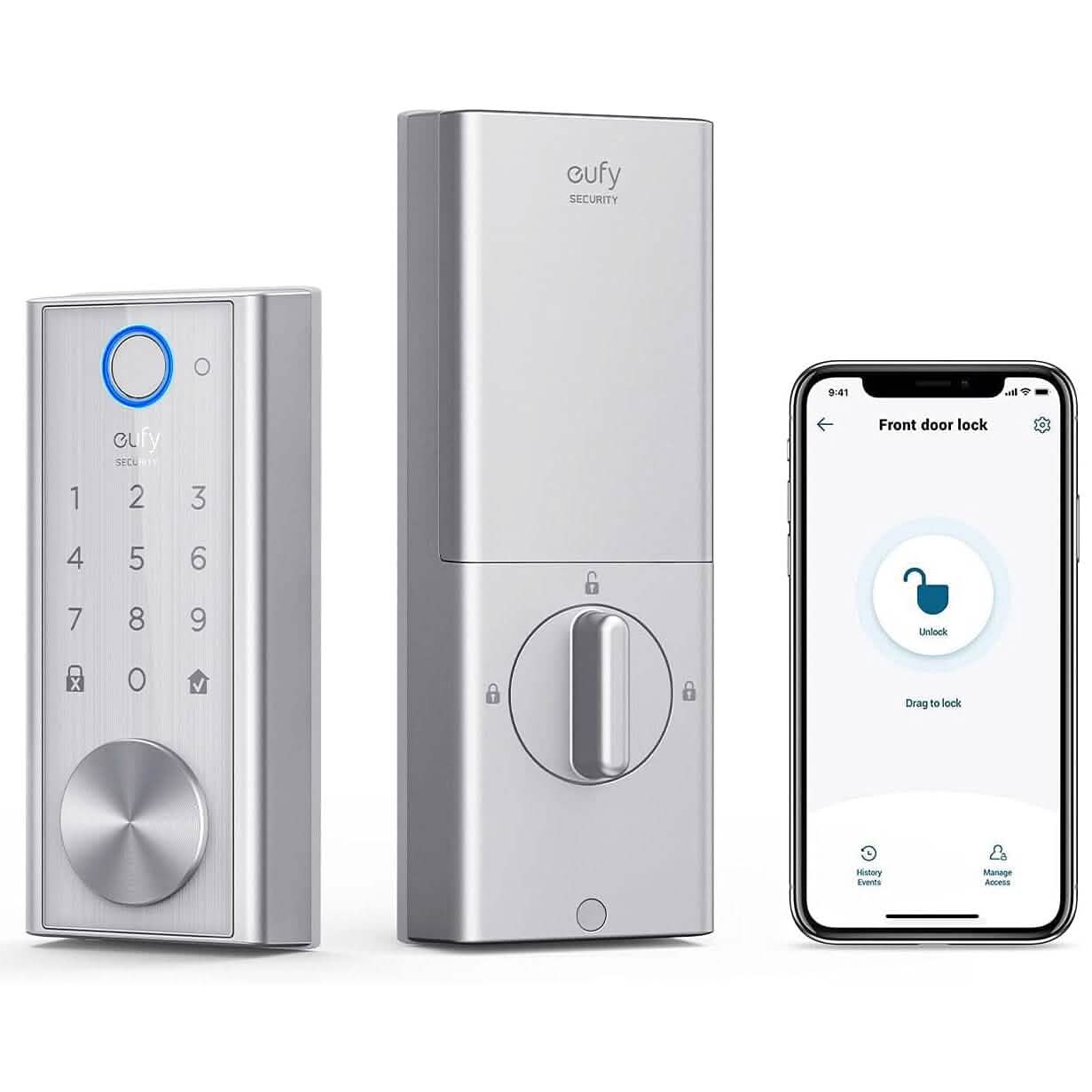 eufy Security Smart Lock With Built-in Wifi (Refurbished) DailySale