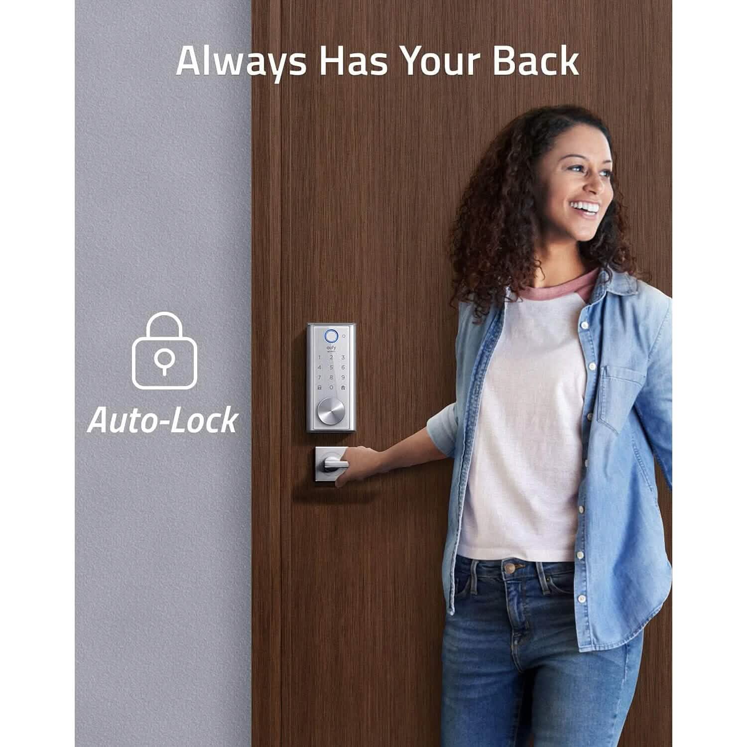eufy Security Smart Lock With Built-in Wifi (Refurbished) DailySale