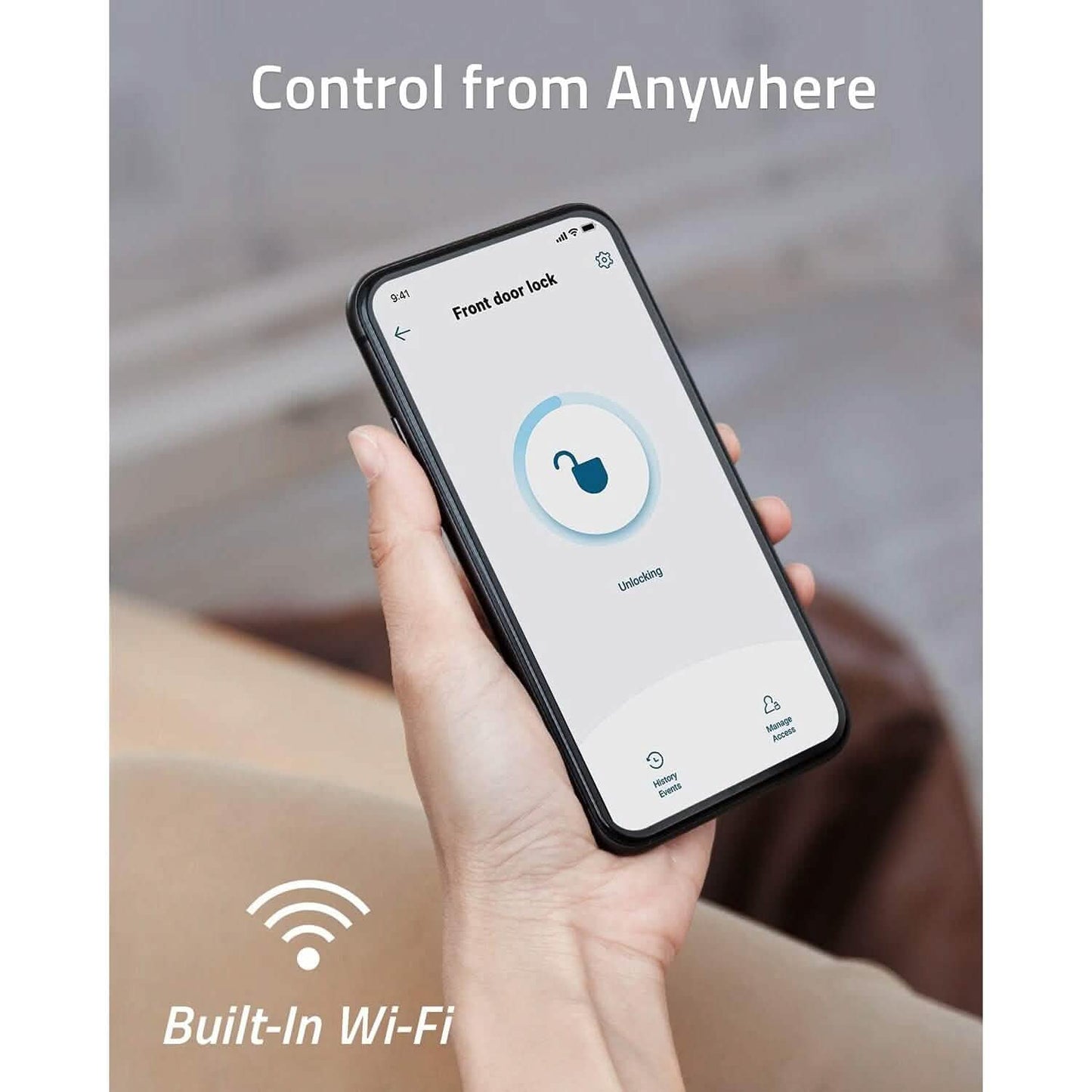eufy Security Smart Lock With Built-in Wifi (Refurbished) DailySale