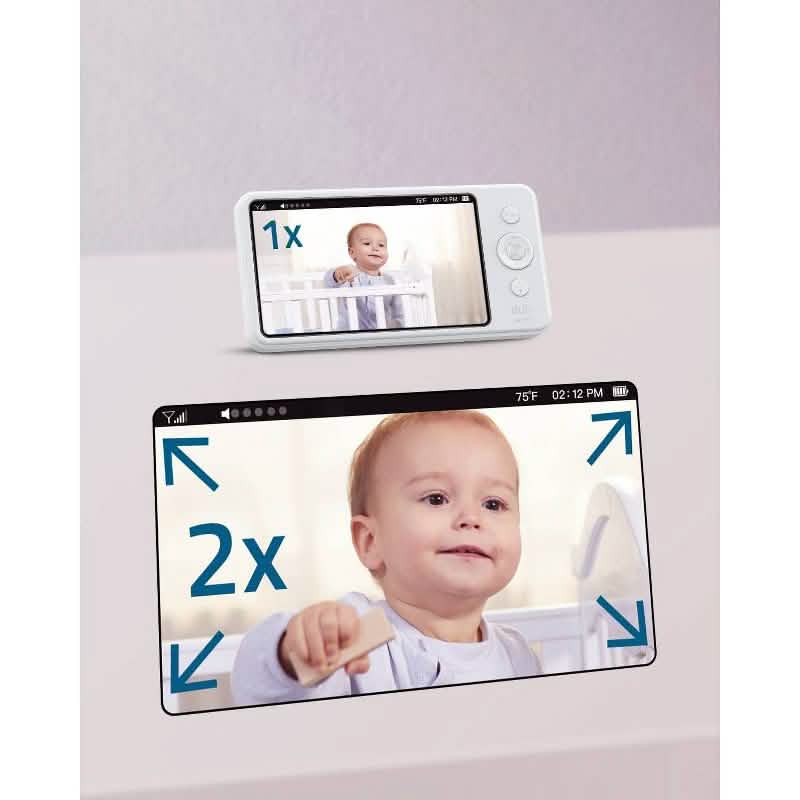 eufy SpaceView Pro 5" 720p Video Baby Monitor Pan&Tilt Camera 2-Way Audio (New Open-Box) DailySale