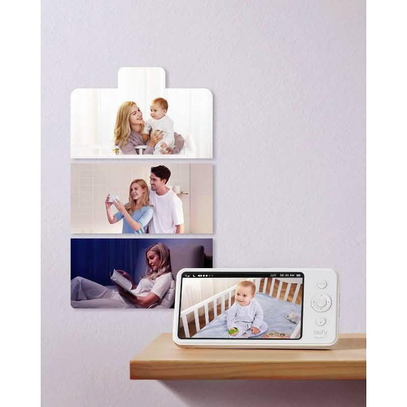 eufy SpaceView Pro 5" 720p Video Baby Monitor Pan&Tilt Camera 2-Way Audio (New Open-Box) DailySale