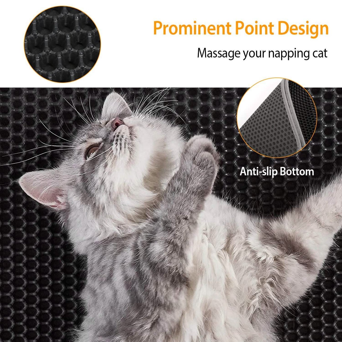 EVA Honeycomb Double Layer Cat Litter Mat DailySale