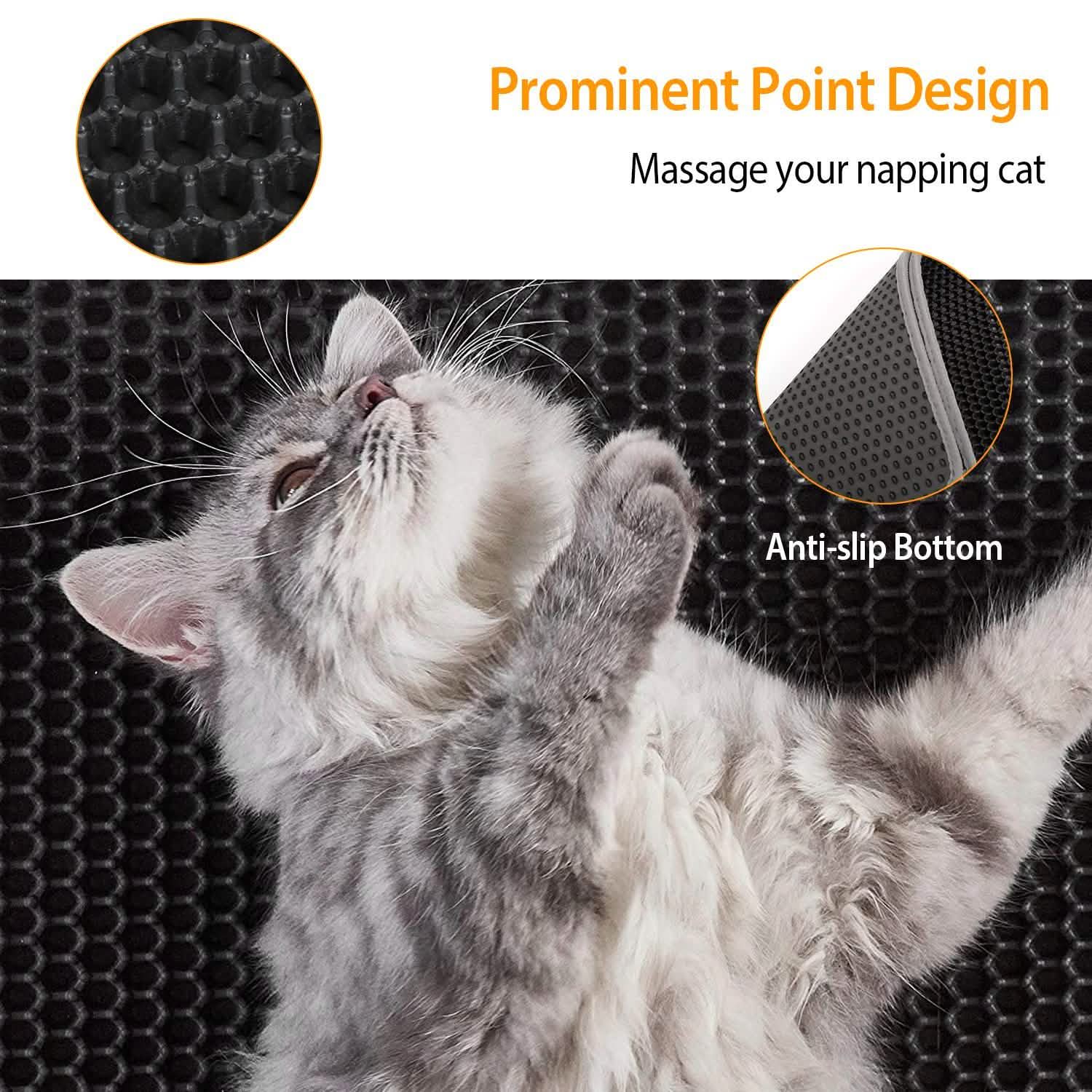 EVA Honeycomb Double Layer Cat Litter Mat DailySale