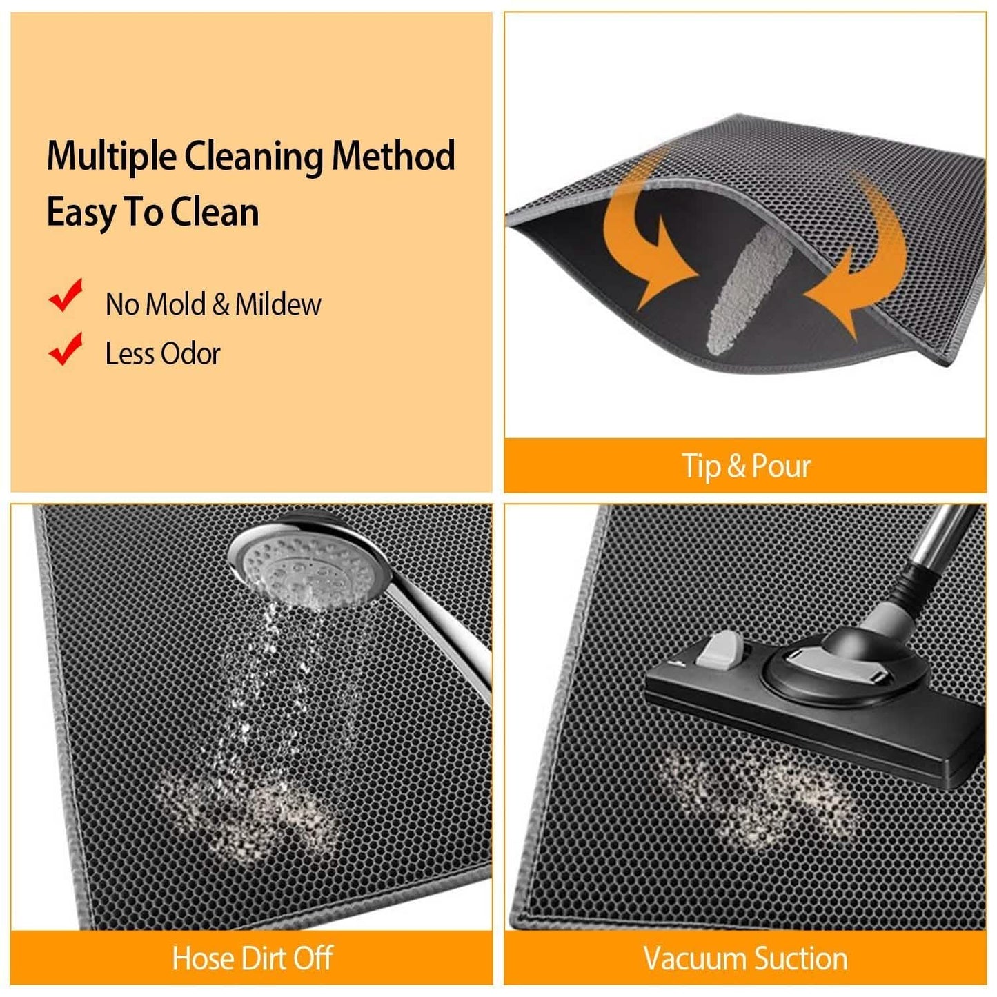 EVA Honeycomb Double Layer Cat Litter Mat DailySale