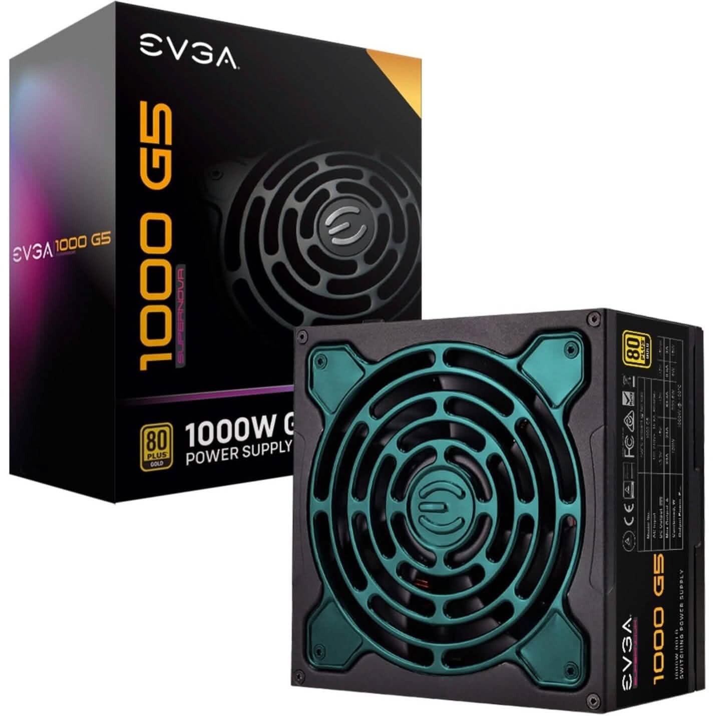 EVGA SuperNOVA 1000 G5 Power Supply (220-G5-1000-X1) (Refurbished) DailySale