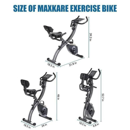 Exercise Stationary Folding Bike DailySale