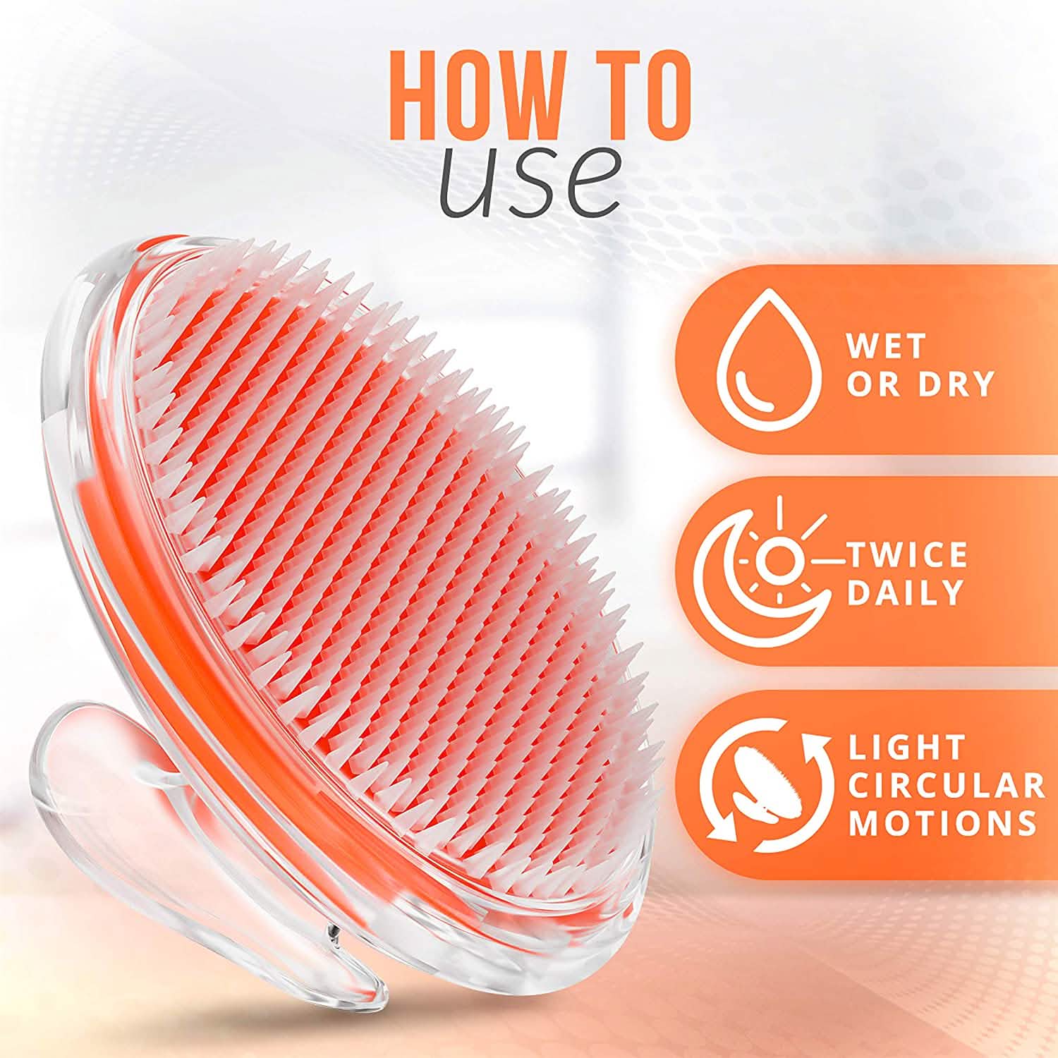 Exfoliating Brush Ingrown Hair and Razor Bump Treatment DailySale
