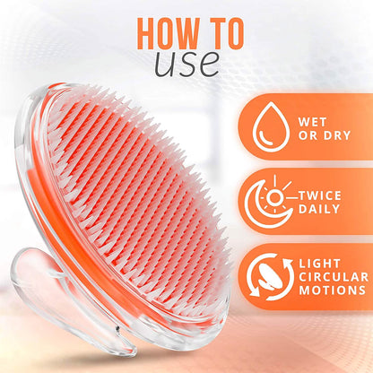 Exfoliating Brush Ingrown Hair and Razor Bump Treatment DailySale