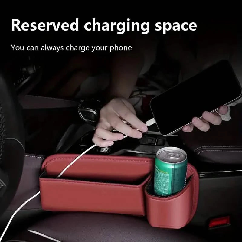 Expandable Car Seat Gap Organizer with Cup & Phone Holder DailySale