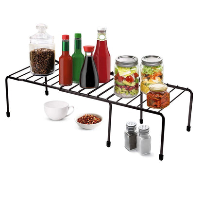 Expandable Kitchen Counter Metal Cabinet DailySale