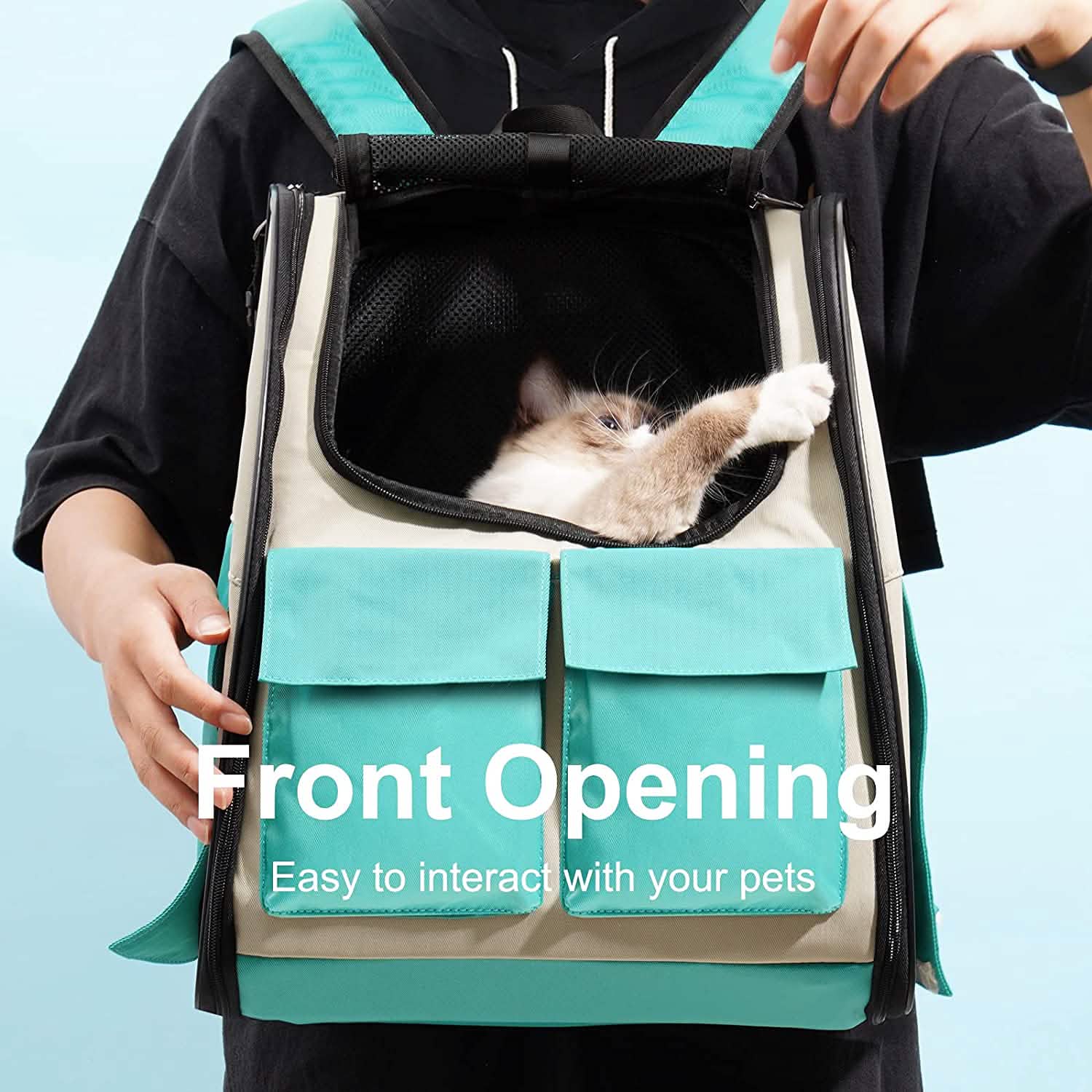 Expandable Pet Backpack Carrier DailySale