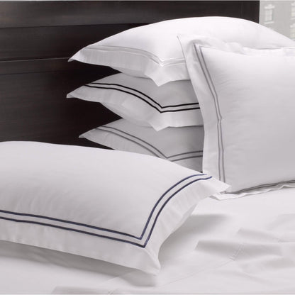 Exquisite Hotel Satin Stitched 100% Cotton Percale Duvet Set DailySale