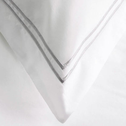 Exquisite Hotel Satin Stitched 100% Cotton Percale Duvet Set DailySale