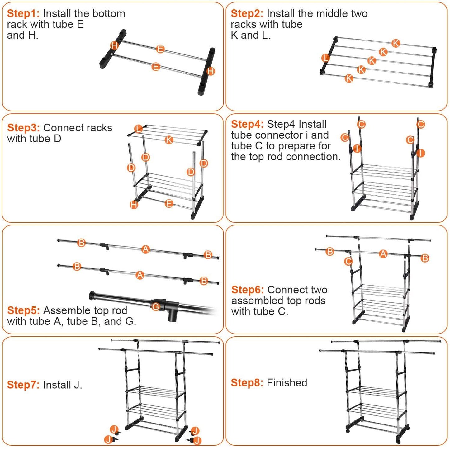 Extendable Garment Hanging Rack DailySale