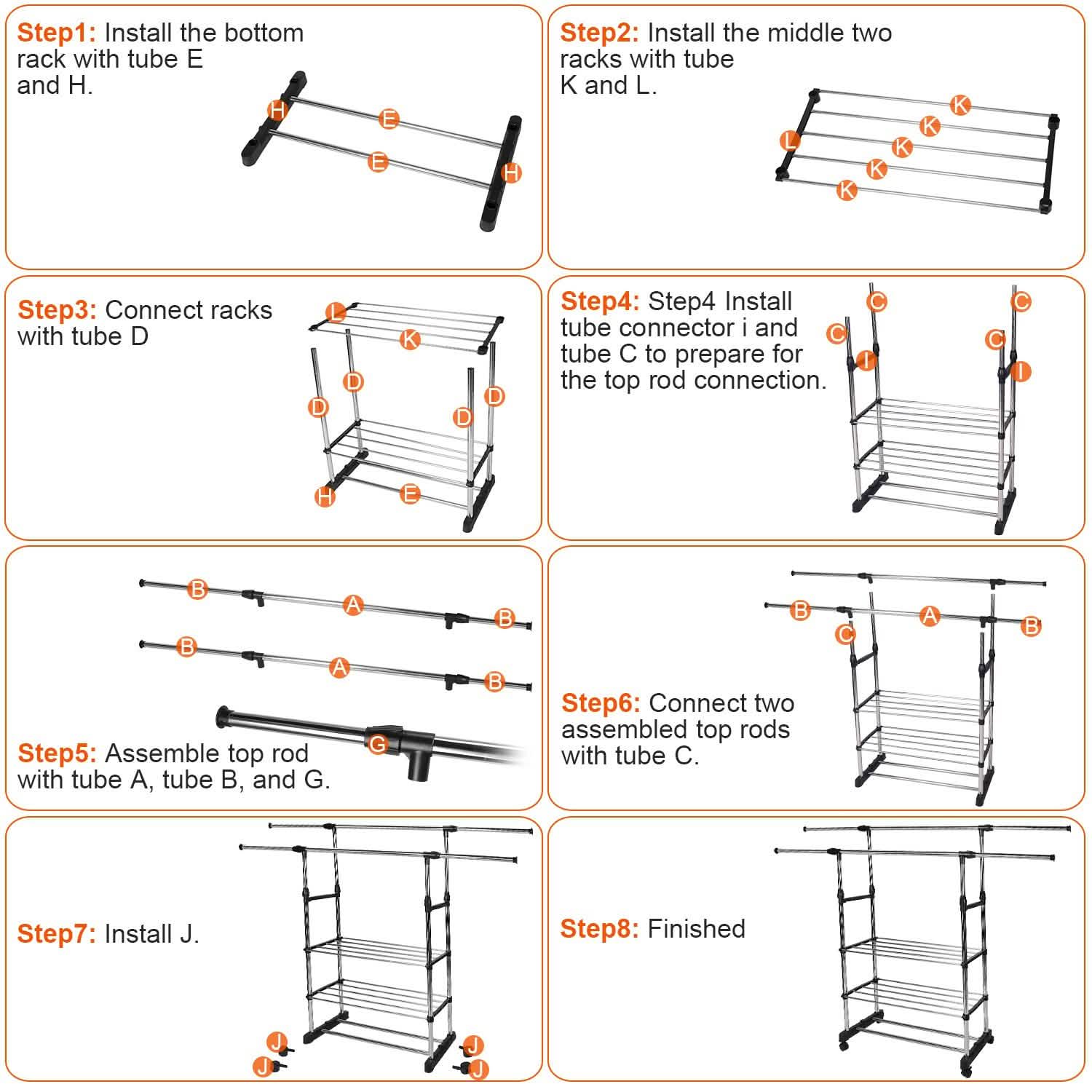 Extendable Garment Hanging Rack DailySale
