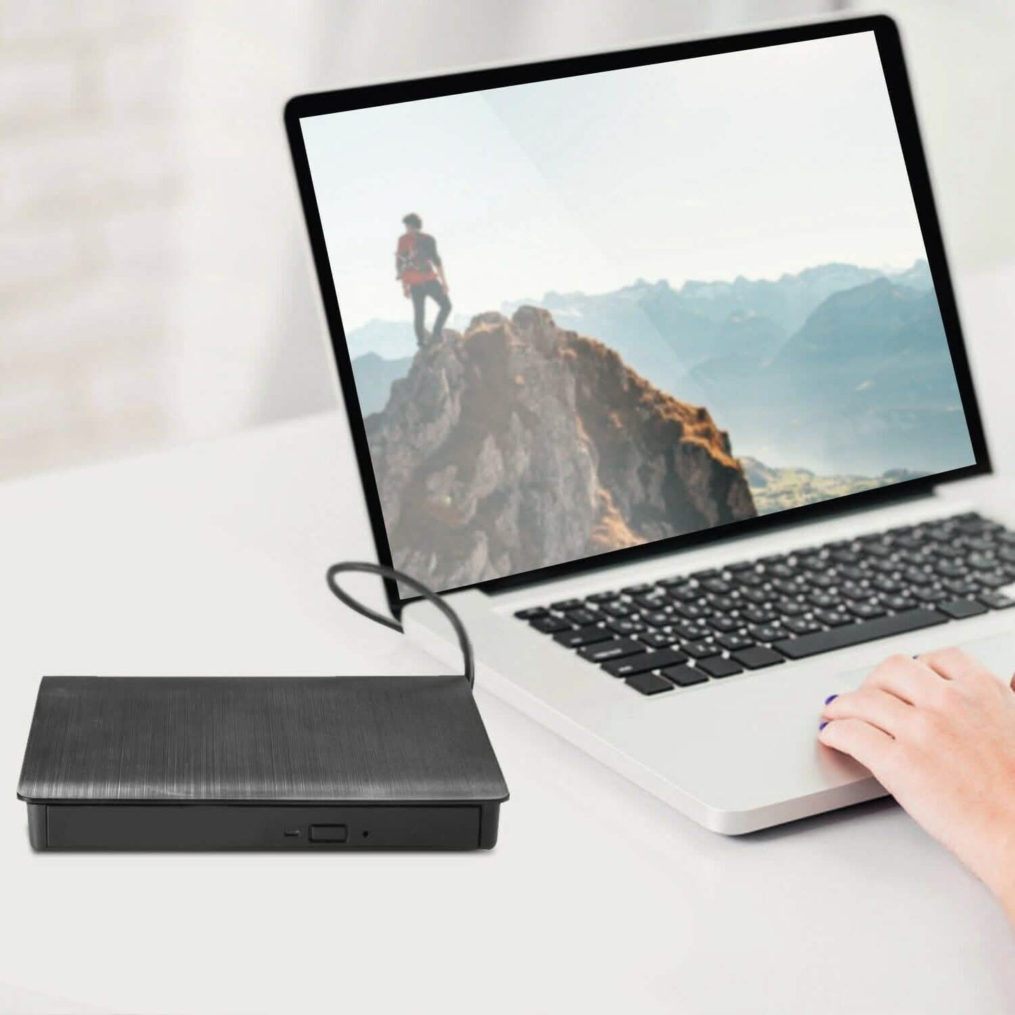 External CD DVD Drive USB 3.0 Slim DailySale