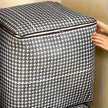 Extra Large 47.55 Gallon Plaid Thickened Storage Box DailySale