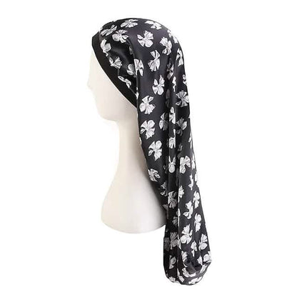 Extra Long Satin Bonnet Sleep Cap Long Bonnet for Braids Hair Loose Cap DailySale
